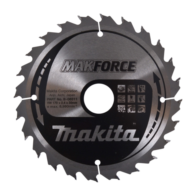 Makita Hm-klinge 170mm 24t -08311