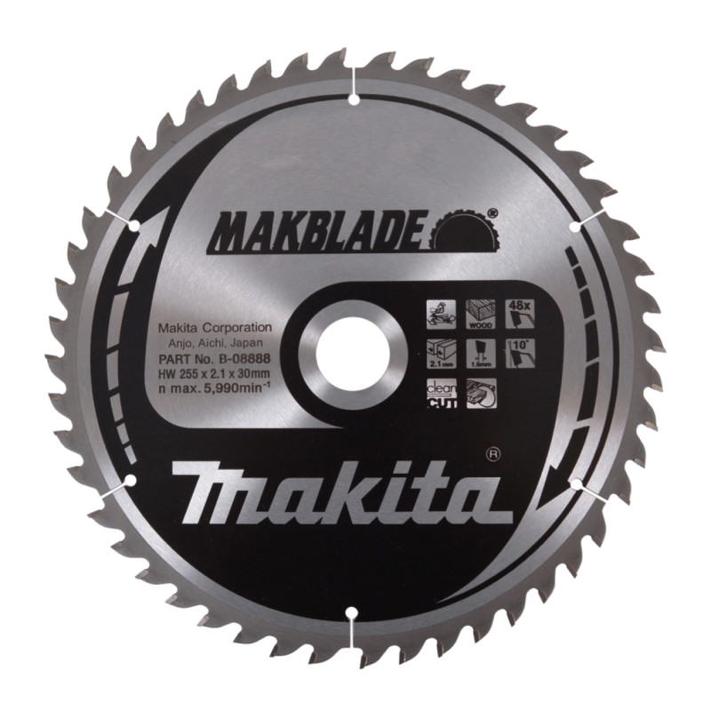 Makita Hm-klinge 255mm 48t -08888