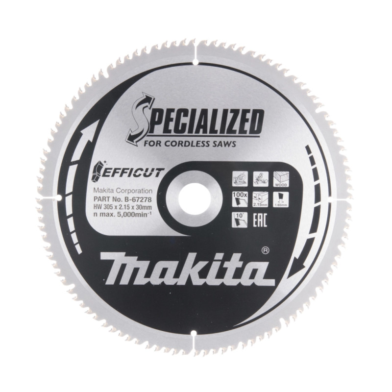 Makita Klinge Tct 305x30mm 100t -67278