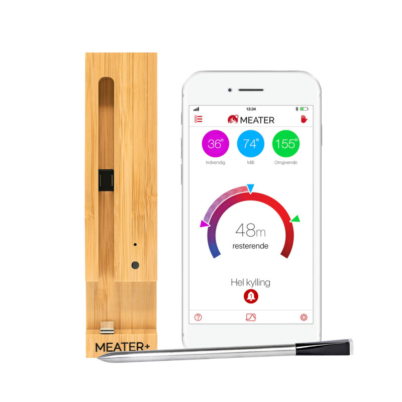 Meater Plus Trådløst Stege Termometer Til Iphone Android