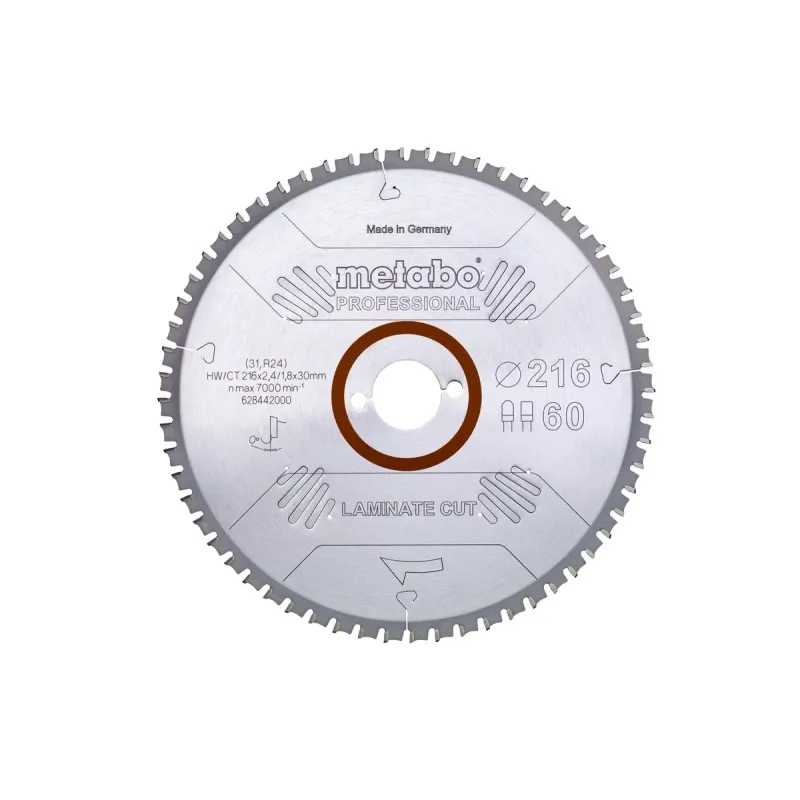 Metabo 4061792173781 628442000 Rundsavklinge Laminate Cut Kvalitet Professional Til Semistationære Rundsav
