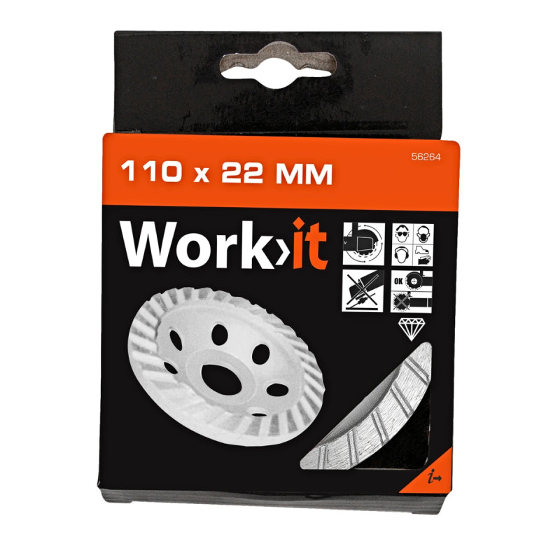 Millarco Diamant Skrubskive 110 Mm
