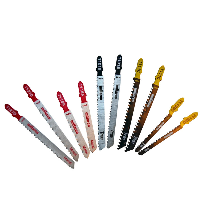 Millarco Stiksavblade 10 Stk  Assorteret  Quot   Quot