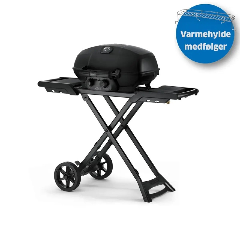 Napoleon Travelq Pro285 Phantom Gasgrill Med Vogn Brødholder Pro285x-phm