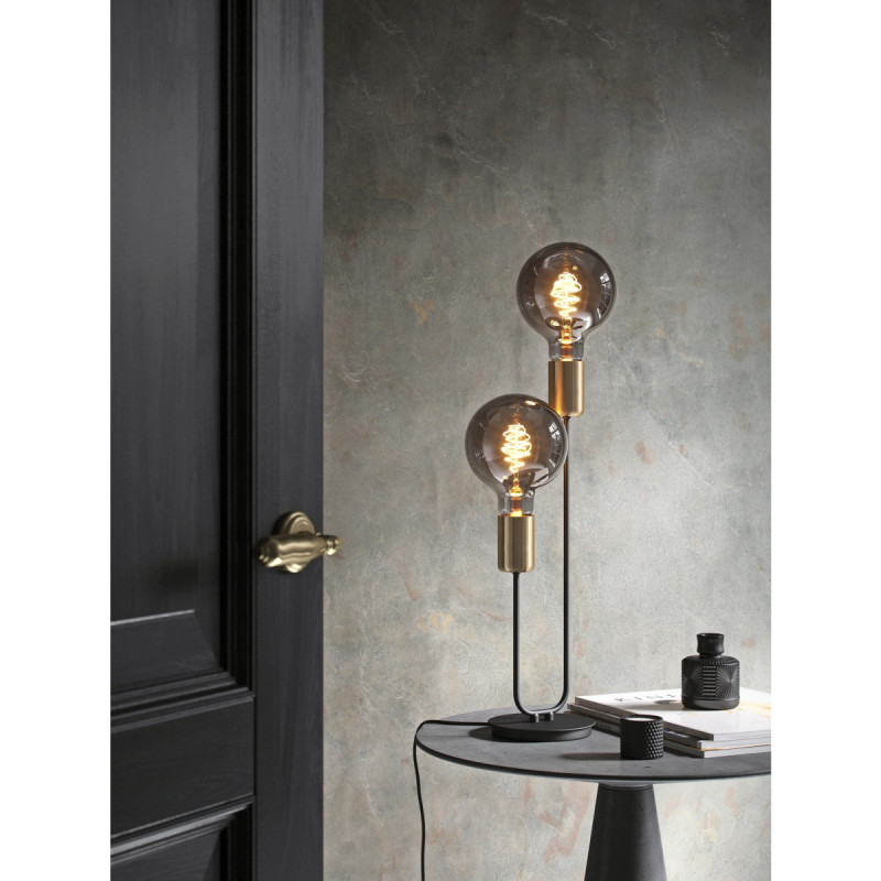Nordlux E27 G125 Deco Dim Pære Røgfarvet