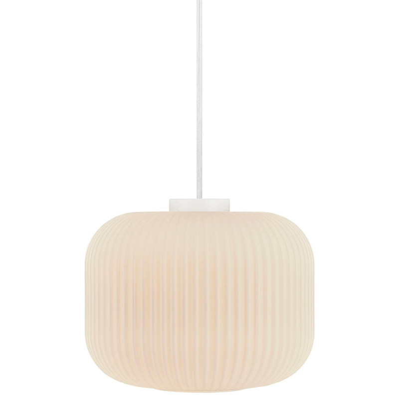 Nordlux Milford 30 Pendel Opal Hvid