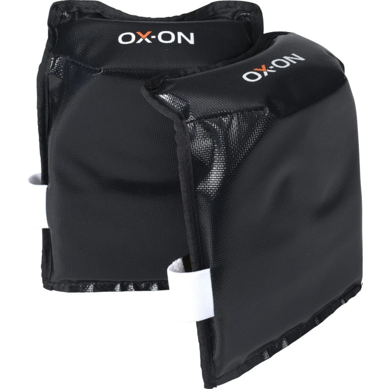 Ox-on Kneepads Comfort   Læderbagside Sort One Size