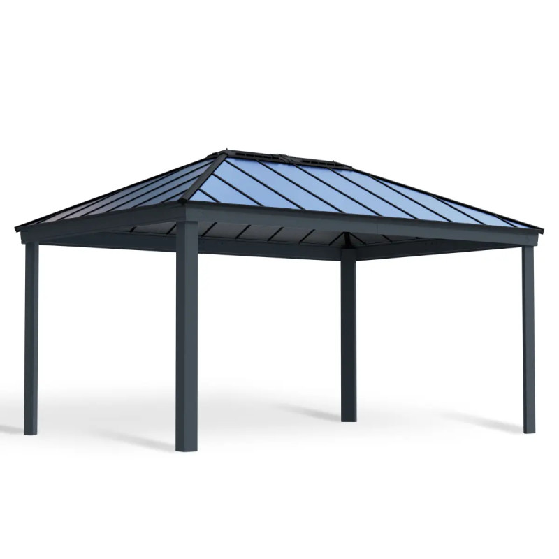 Palram Canopia Dallas Pavillon 606     422   306   Cm   Antracitgrå