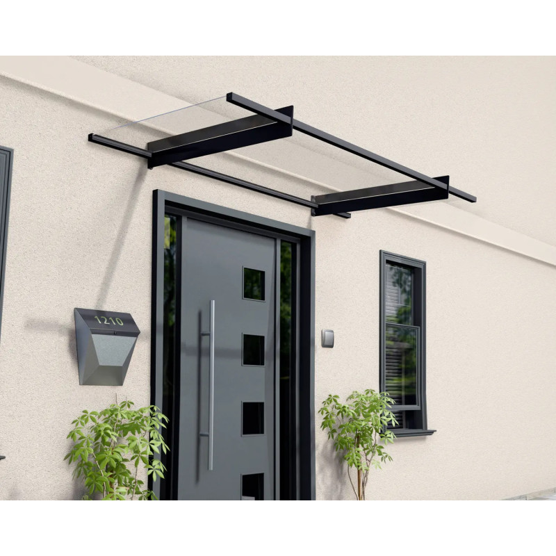 Palram Canopia Nancy 2050 Dørbaldakin 14   205     94 Cm   Antracitgrå