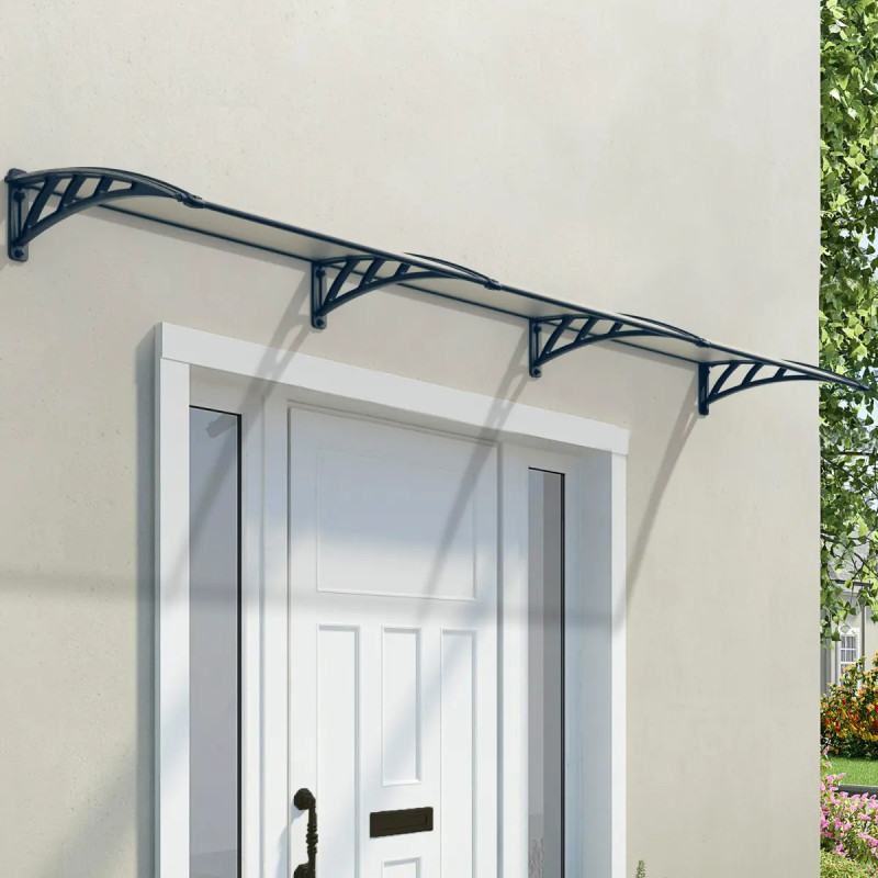 Palram Canopia Neo 3540 Dørbaldakin 25   357   76 Cm Antracitgrå