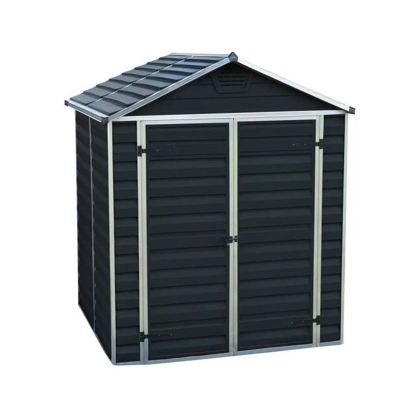Palram Canopia Skylight Redskabsskur 217   185     153   Cm   Antracitgrå
