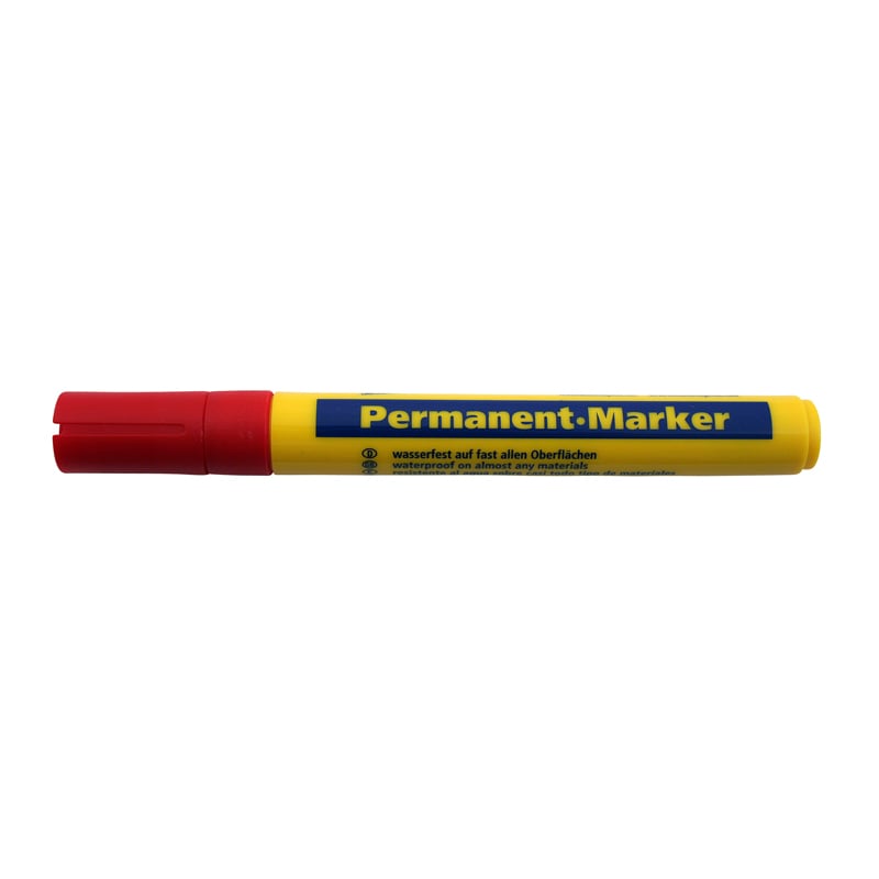 Permanent Marker - Mm Rød Rund Spids Model 0594