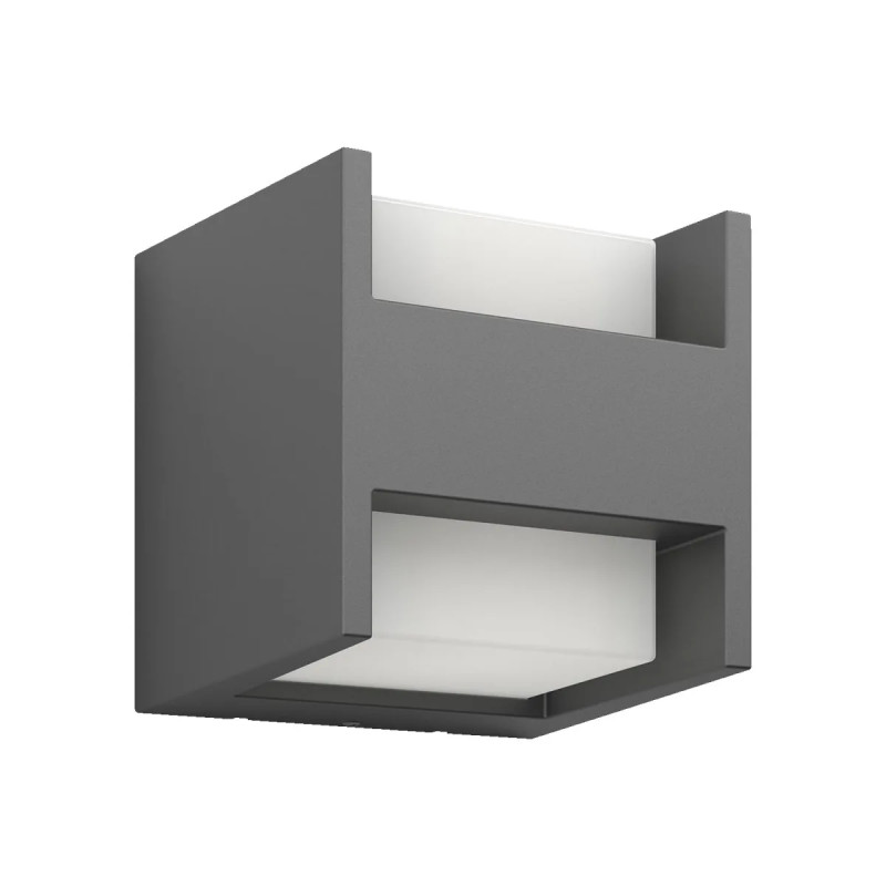 Philips Arbour Led Udendørs Væglanterne Antracit 2x4 5w