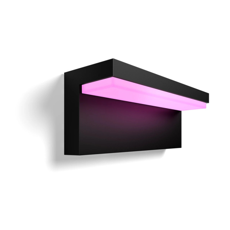 Philips Hue Nyro White And Color Ambiance Udendørs Væglampe Sort 13 5w