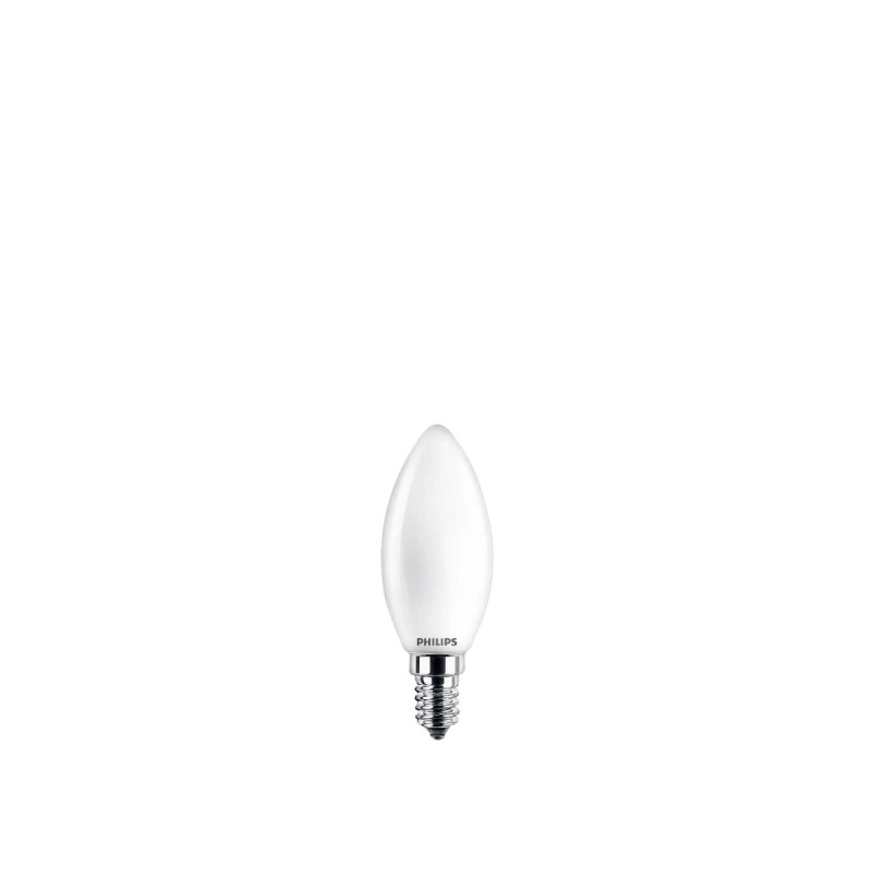 Philips Led Classic Kertepære B35 E14 Mat 40w Varm Hvid  -pak Box