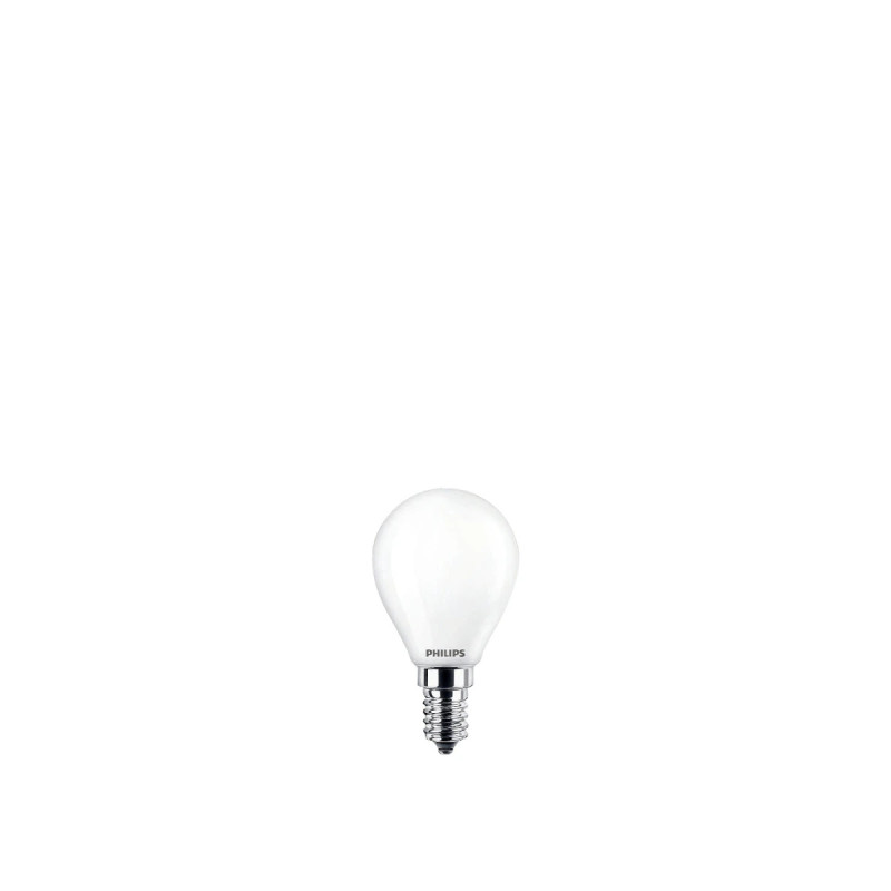 Philips Led Classic Kronepære P45 E14 Mat 40w Varm Hvid  -pak Box