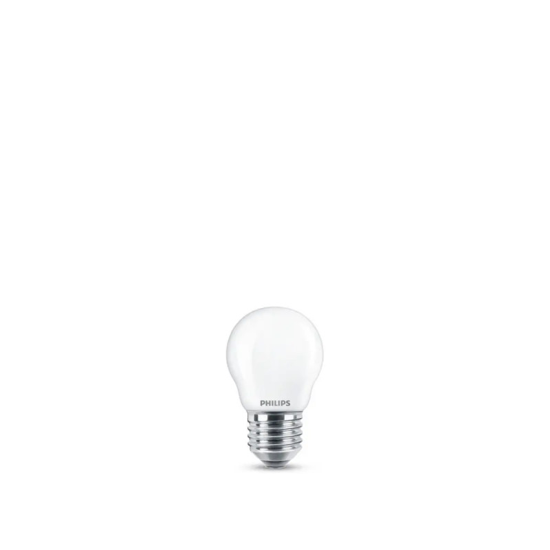 Philips Led Classic Kronepære P45 E27 Mat 40w Warmglow Dæmpbar -pak