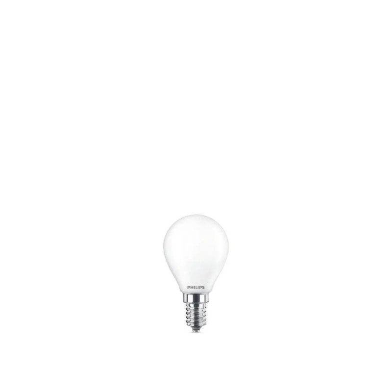 Philips Led Classic Kronepære P45 E14 Mat 40w Warmglow Dæmpbar -pak