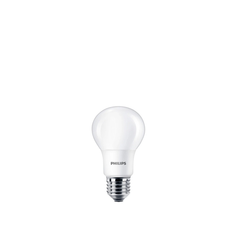 Philips Led Plast 60w  Standard  Varm Hvid Mat  E27  Ikke Dæmpbar    Stk 8718696576830