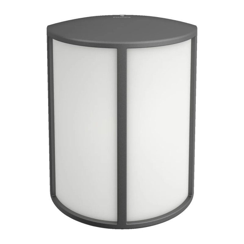 Philips Mygarden Stock Led Udendørs Væglanterne Antracit 6w