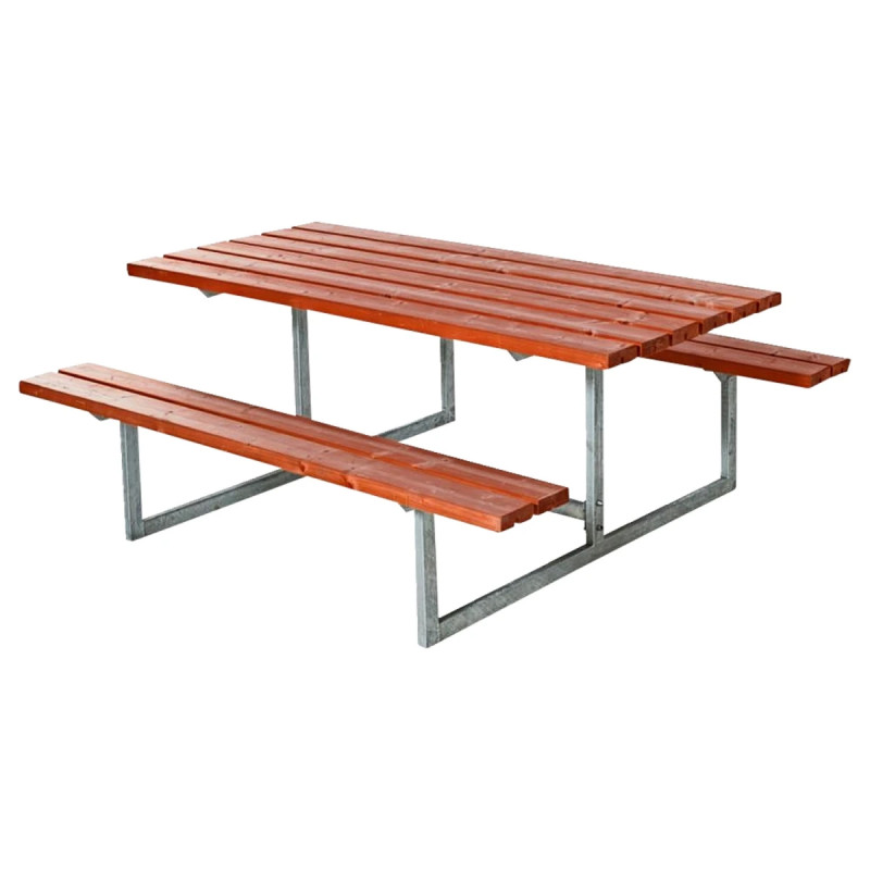 Plus Basic Bord Bænkesæt 177 Cm Teak 185810-17