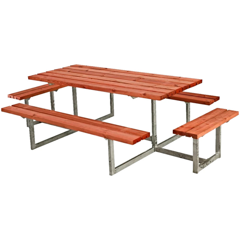 Plus Basic Bord Bænkesæt     Påbygninger 260 Cm Teak 185813-17