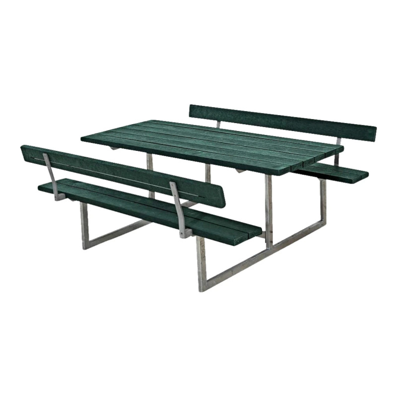 Plus Basic Bord Bænkesæt     Ryglæn 177 Cm Retex Grøn 185812-31