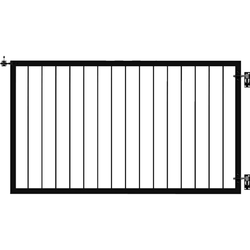 Plus Basic Bred Låge 150ã 85 Cm Sort 17557-15