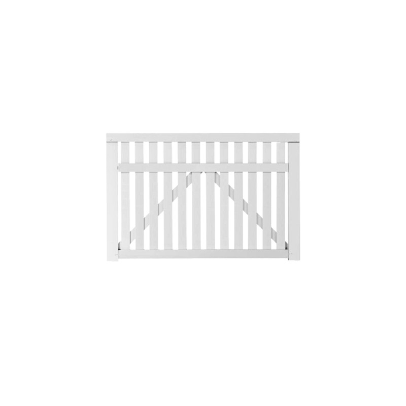 Plus Country Bred Låge 150x98 Cm Hvid