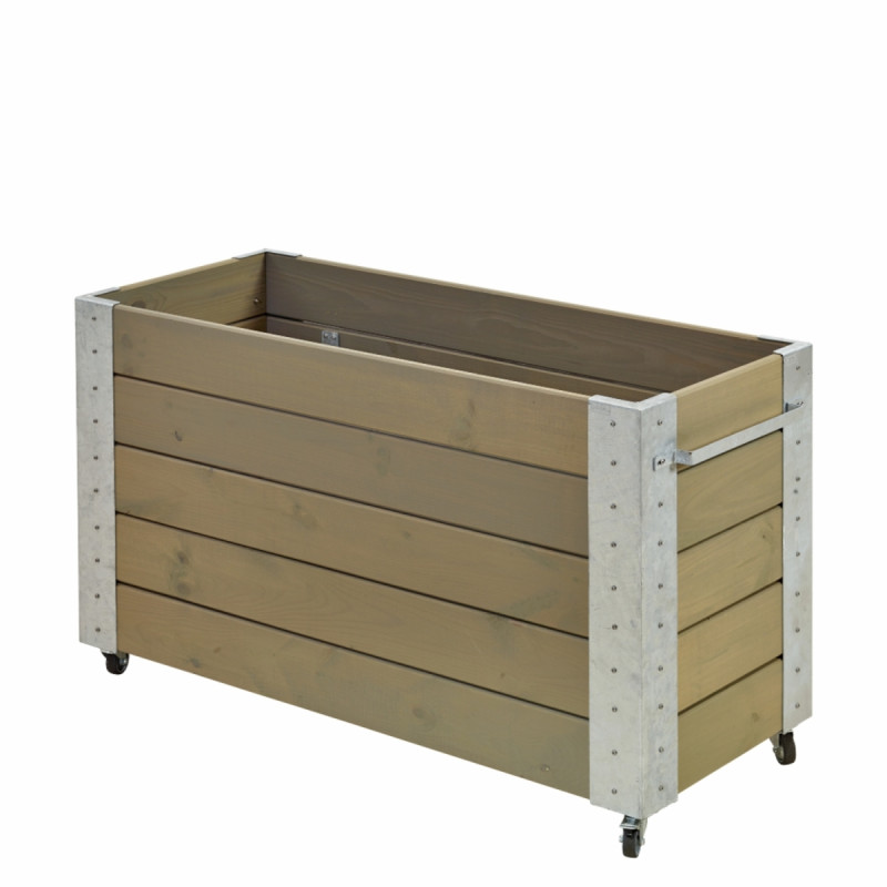 Plus Cubic Blomsterkasse 18262-18 Gråbrun