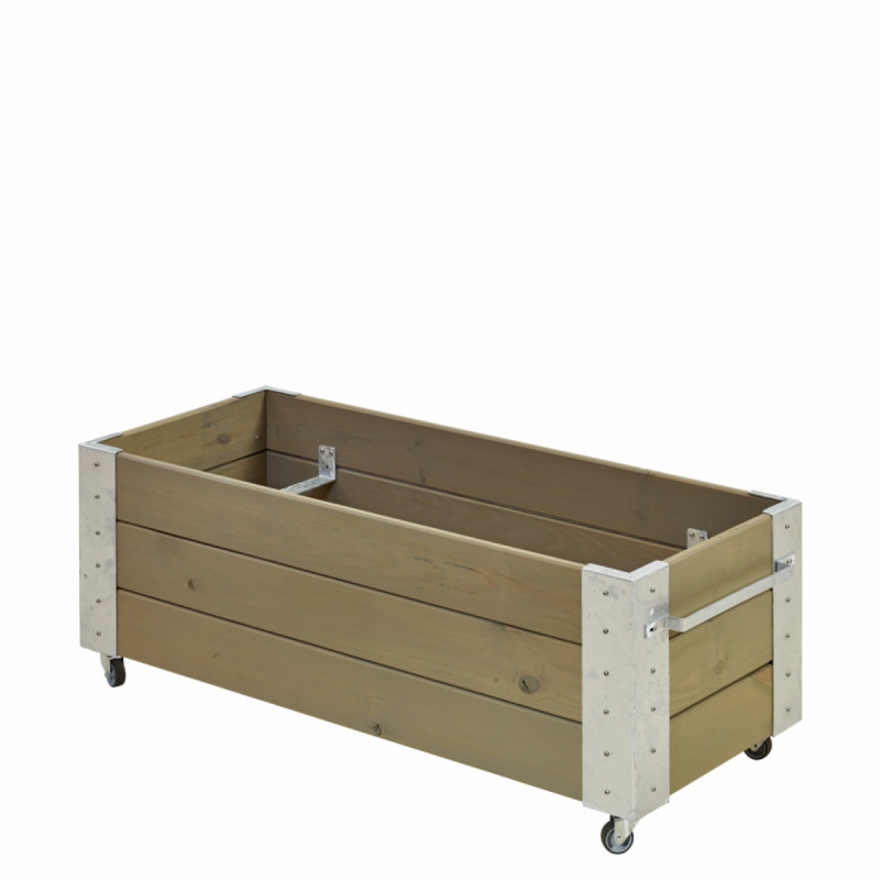 Plus Cubic Blomsterkasse 18261-18 Gråbrun