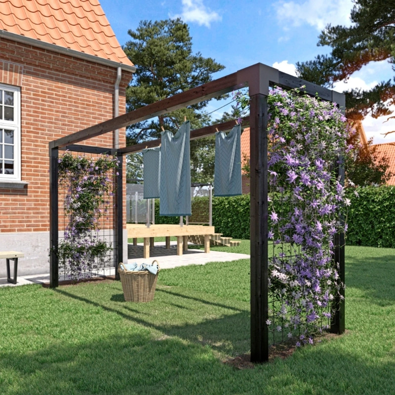 Plus Cubic Tørrestativ  369   108   199 Cm  179075-15