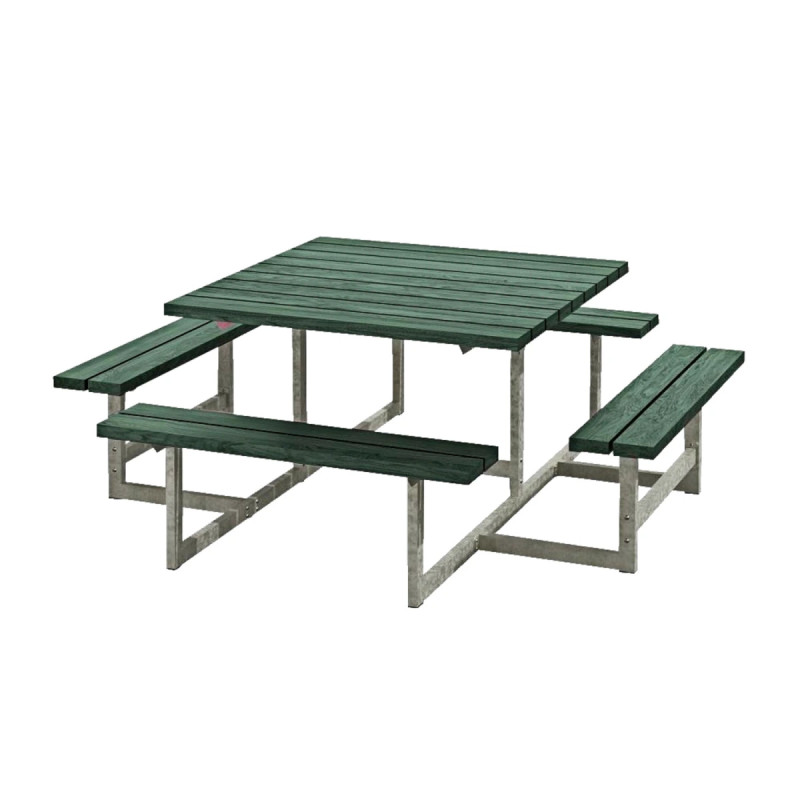 Plus Picnic Bord Bænkesæt 200 Cm Retex Grøn 188810-31