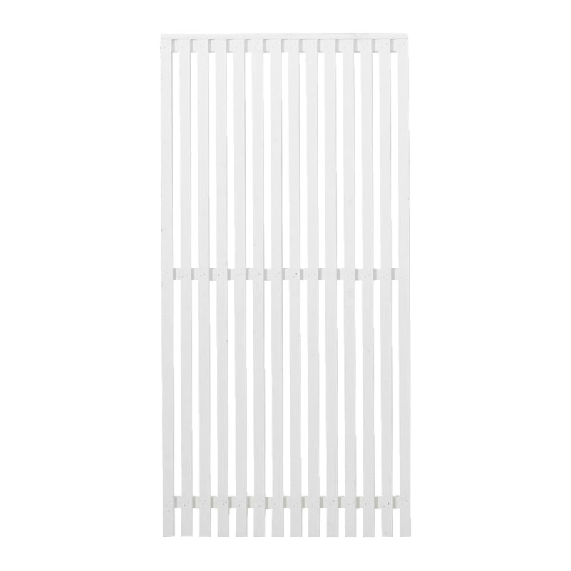 Plus Sendai Hegn  90x180 Cm Fungicid Beh  Grundmalet Hvid To Gange 17448-13
