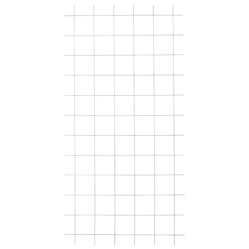 Plus Stål Espalier 900x1800mm ø5mm Varmgalvaniseret 15x15 Cm