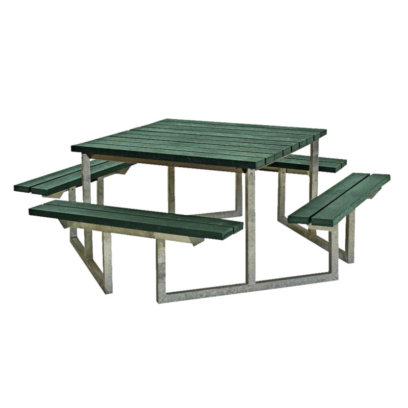 Plus Twist Bord Bænkesæt 204 Cm Retex Grøn 187810-31