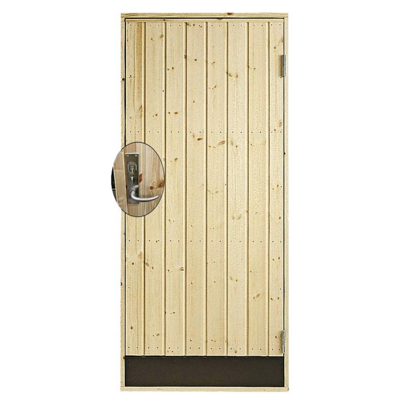 Plus Udhusdør Panel Inkl  Karm Montagesæt Hu 78     187   Cm 393090-