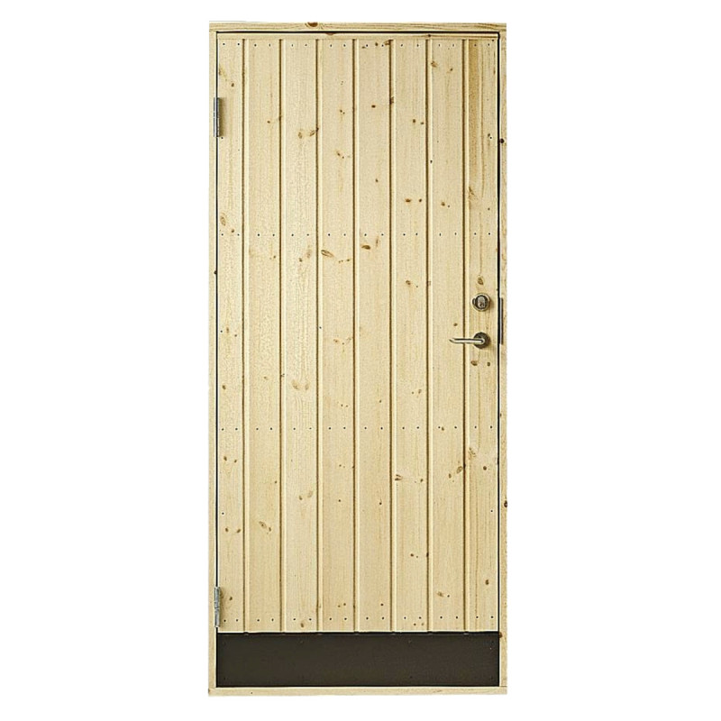 Plus Udhusdør  Panel  Inkl  Karm  Venstre 1977869