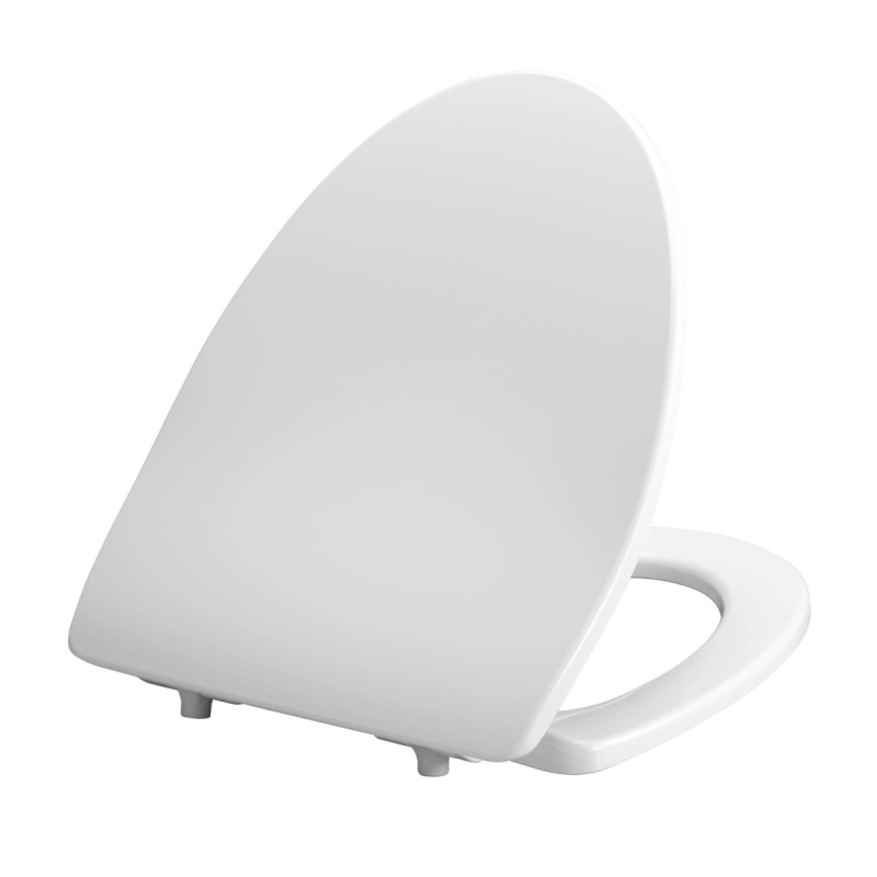 Presalit Toiletsæde Cera S596 Med Soft Close  Lift-off Og Polygiene  Hvid  Universalbeslag  Bundmonteret