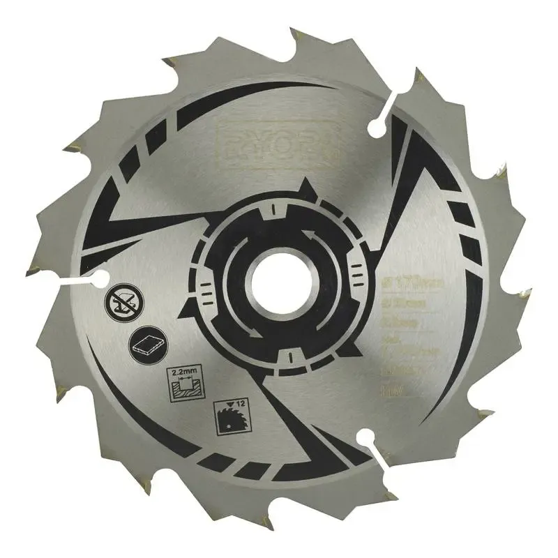 Ryobi Rundsavsklinge 170 20 Mm Huldiameter 12 Tænder Csb170a1