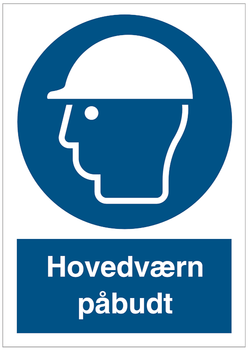 Skilt P203 På Plade 9203