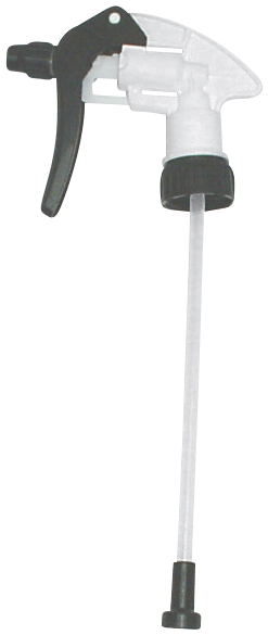 Sprayhoved Chemo Sort Hvid 177 Mm