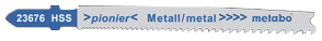 Stiksavklinge Til Metal 74mm Bim Progressiv Pk