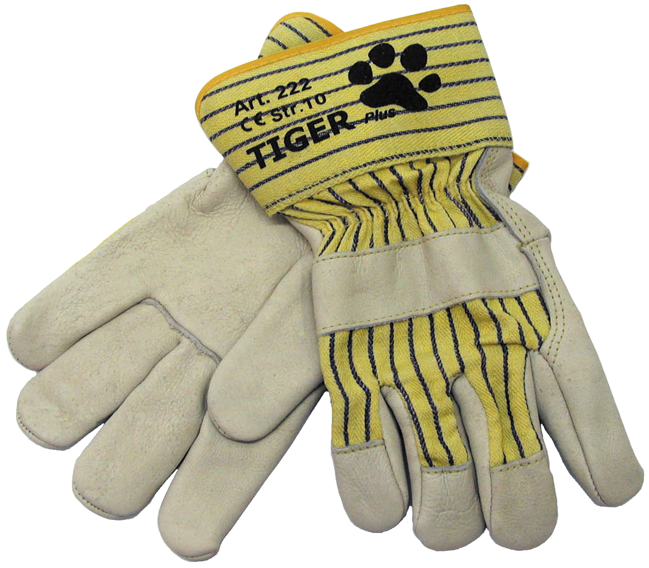 Tiger Plus Oksehudshandsker 222-