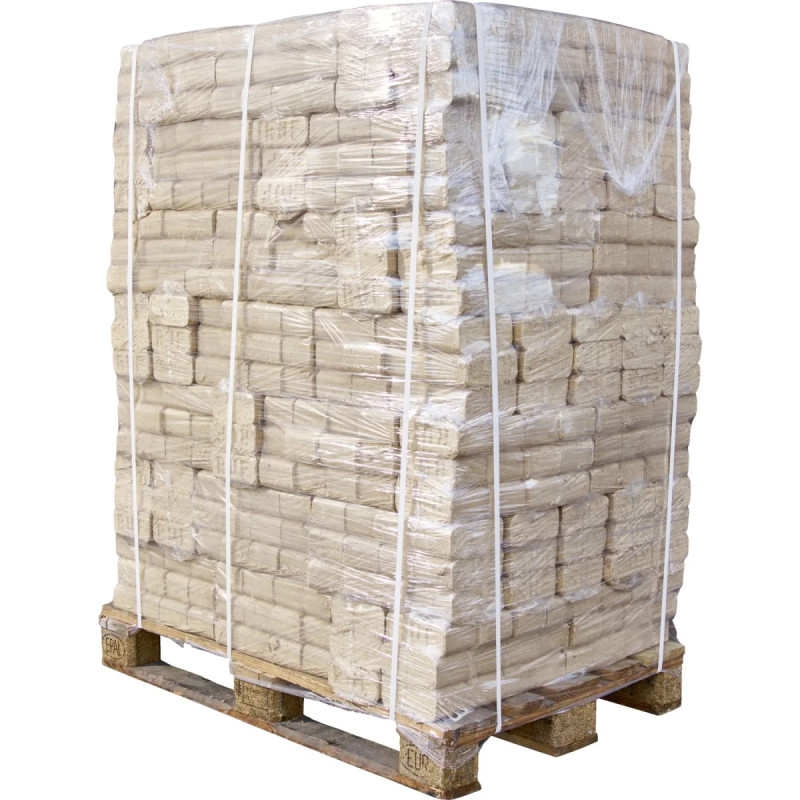 Træbriketter 96   10 Kg 960 Kg