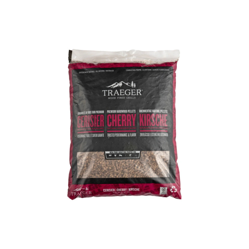 Traeger Kirsebær Træpiller   Kg Fsc Pel347
