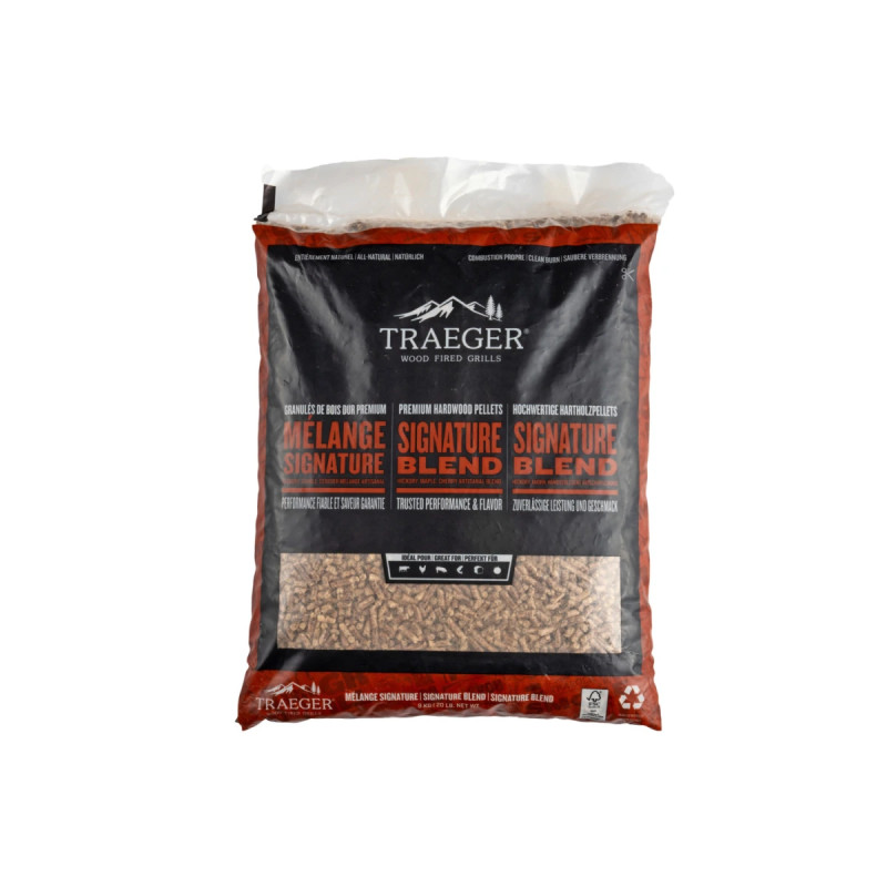 Traeger Signature Blend Træpiller   Kg Fsc Pel346