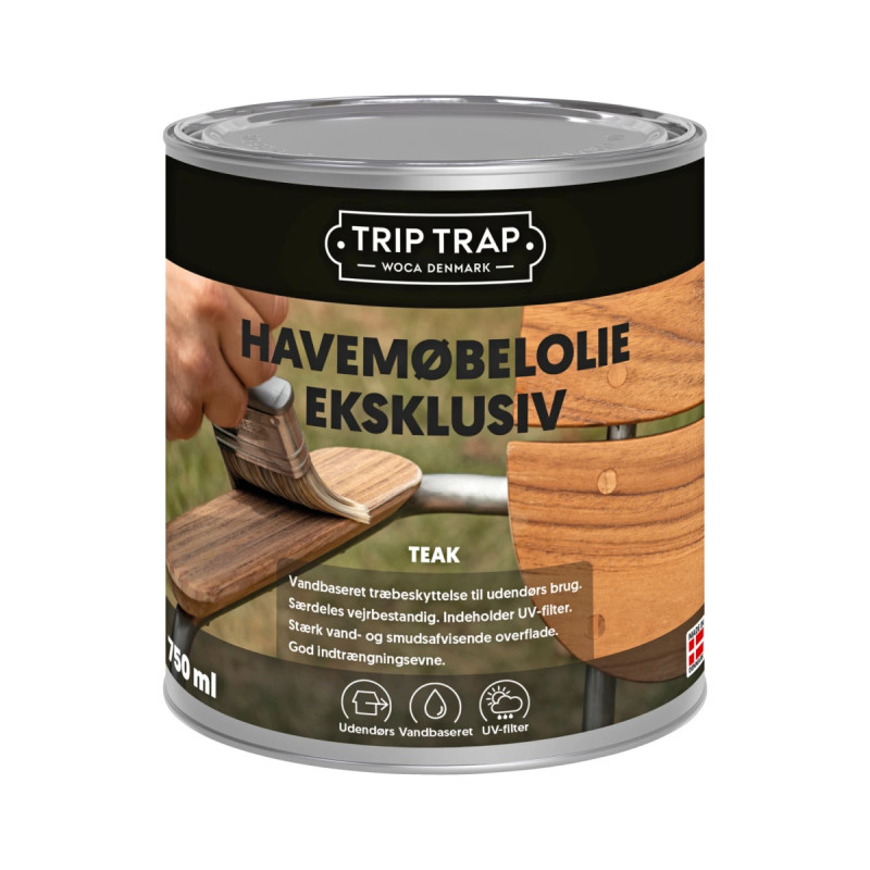 Trip Trap Havemøbelolie Ekskl  Teak   75lt