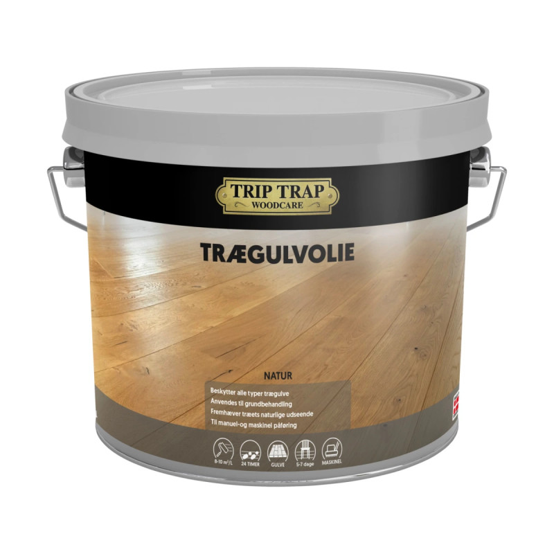 Trip Trap Trægulvolie Natur   5lt