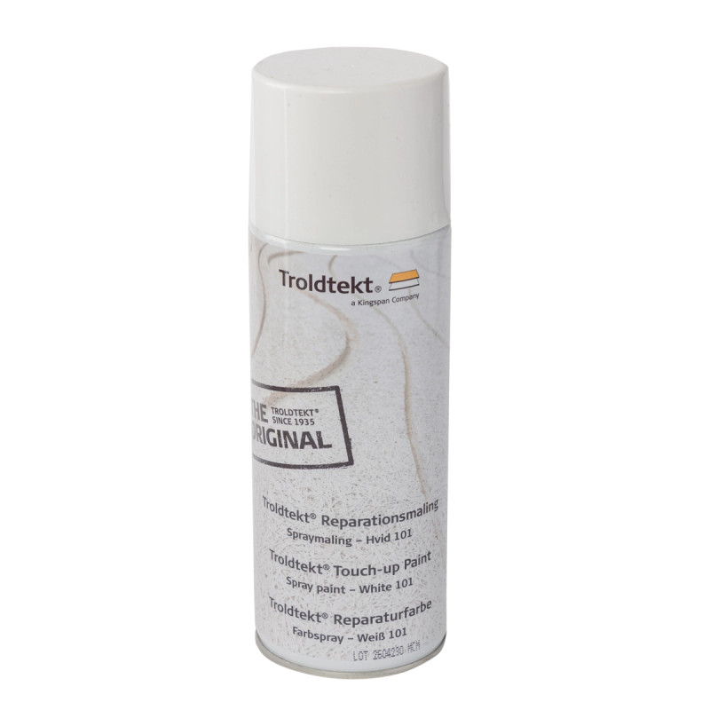 Troldtekt 400 Ml Spraymaling Reparationsmaling Hvid 101